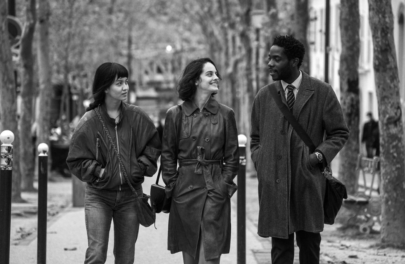 Noémie Merlant, Lucie Zhang et Makita Samba dans leurs rôles du film Les Olympiades de Jacques Audiard.