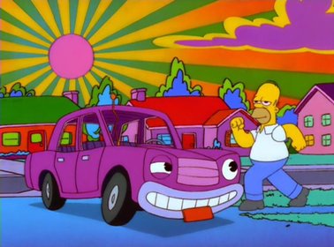 Dans l'épisode 16 de la saison 13 de la série "les simpson" crée par Matt Groening, Homer deviens usager de cannabis thérapeutique.