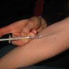 injection drogue poussière