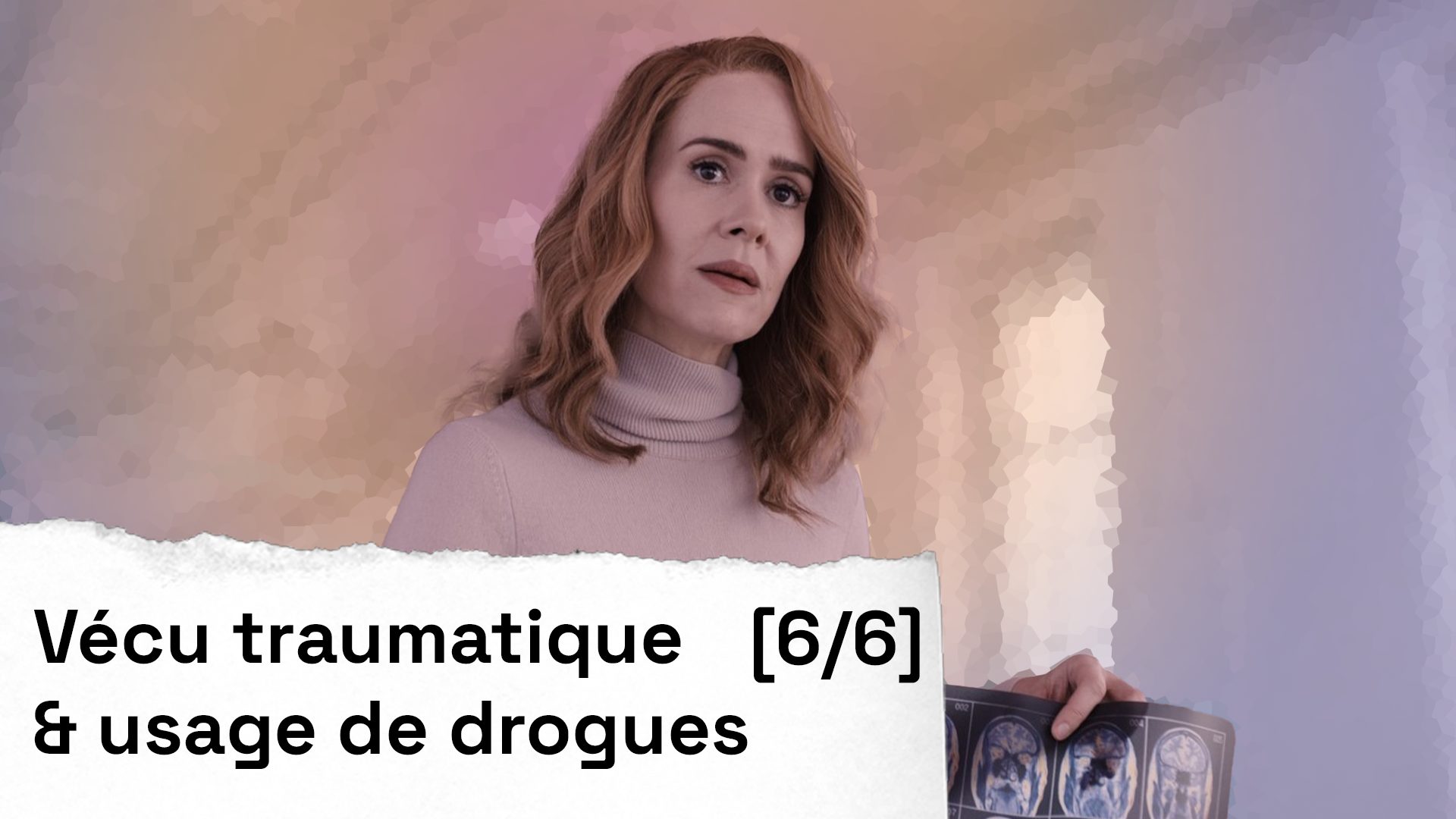 Sarah Paulson la psychologue du film « Glass » de M. Night Shyamalan sorti en 2019 avec Samuel L Jackson, Anya Taylor-Joy, Bruce Willis et James Mc Avoy