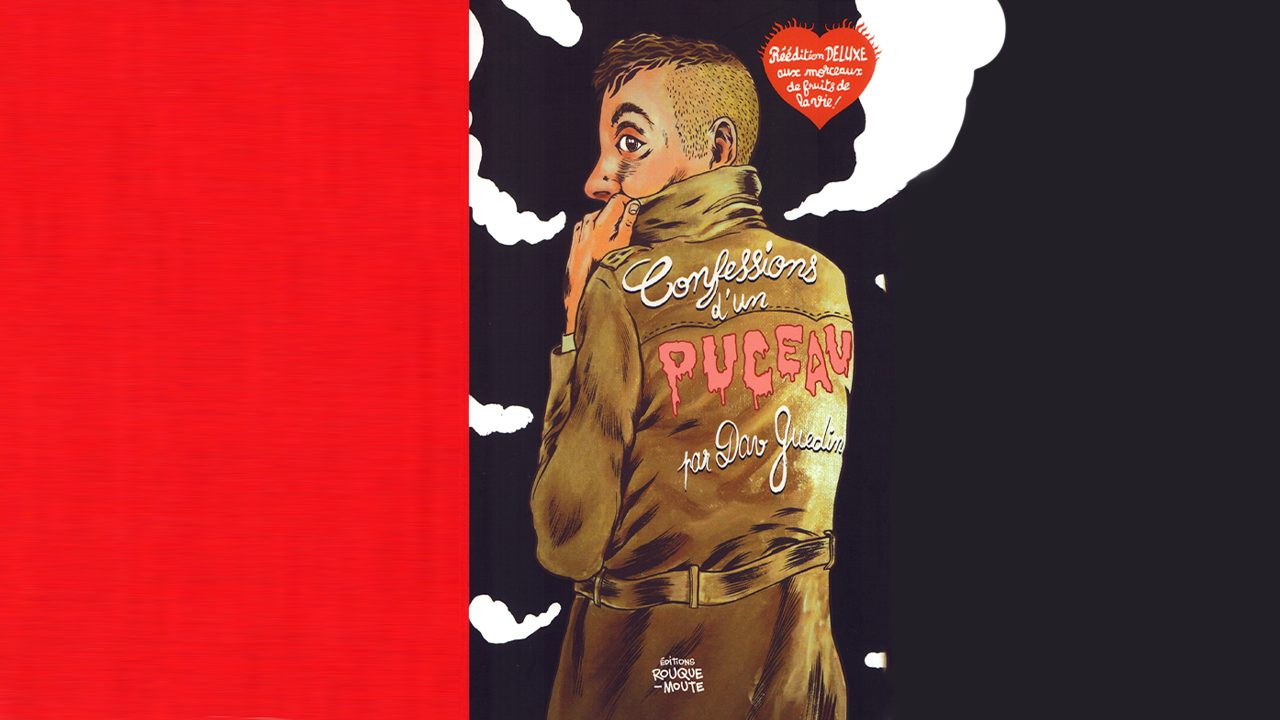 Couverture de Confessions d'un Puceau - Dav Guedin - Editions ROUQUEMOUTE + Complétion