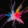 poudre couleurs feu d'artifice