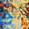 KEPS - Motif liquide abstrait